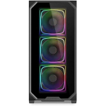 ATX PC korpus - SHARKOON - AK5G RGB - Karastatud klaas - 4 PWM ventilaatorit - Vedelikjahutus