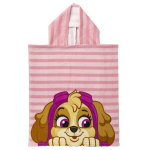 Kapuutsiga r&auml;tik-pont&scaron;o The Paw Patrol Roosa 50 x 115 cm