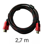 Retoo 4k Hdmi kaabel 2.7 m kiire, kaabel &uuml;hildub tv tv, video 4k uhd 2160p hd 1080p punutud kullatud pistikud, dp arvuti hdmi monitoriga &uuml;hilduv, hdmi