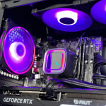 Arvuti INTOP AQUA Ryzen 7 8700F 32GB DDR5 500SSD M.2 NVME+2TB RTX5070 12GB no-OS