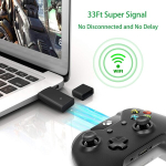 Nopwok Xbox Wireless Adapter Pc jaoks Windows 10/7/8/8.1, juhtmevaba adapter &uuml;hildub Xbox One X S/series X S/elite/elite Series 2