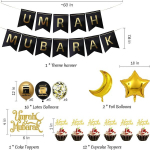 Kaunistuste komplekt umrah Mubaraki peoks