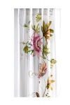 Maison d'Hermine valge lilleline kardin 140 x 260 cm