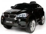 &Uuml;hekohaline laste elektriauto BMW X6M, must