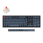 Juhtmevaba m&auml;nguklaviatuur Keychron V6 Max Wireless V6M-D1 Gateron Jupiter Red, Inglise (US), must v.
