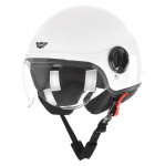 Mootorratta kiiver Hecht 51631 valge, suurus XS