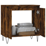vannitoakapp, suitsutatud tamm, 58 x 33 x 60 cm, tehispuit CFE4877599
