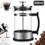 Kohvi ja tee valmistaja French Press, kohvimasin kahekihilise filtriga