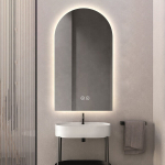LED-peegel TeamBa, 90x50 cm