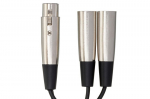 Hosa - Type Y kaabel XLRf - 2 x XLRm, Native