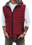 Meeste bordoopunane vest Minel