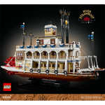LEGO Ideas 21356 Exclu Cdiscount Mississippi Aurulaev - Konstruktsiooni Komplekt T&auml;iskasvanutele