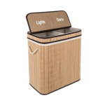 Bambusest pesukast DualSort