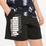 Puma laste l&uuml;hikesed p&uuml;ksid Power Logo 847298*01, must 4064535652345