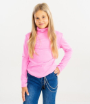 Laste polo Roni 213878 01, roosa/lilla