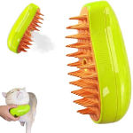 Vigo Pet Electric Bath Comp 3in1 - Karvade eemaldamine + Puhastus + Massaaž &uuml;he nupuvajutusega pihustiga (6.6x12cm) Roheline