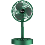 IVY Mini Kokkulapitatav Ventilaator Telescopic Toe, roheline