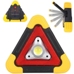 Hoiatuskolmnurga LED-taskulamp