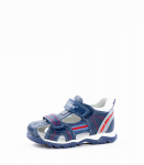Poiste sandaalid 440237 02, tumesinine/punane