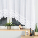 Markizeta kardin Felicja, 300x160cm, valge