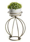 Metallist kuldne lillepott Virella 38x54 cm
