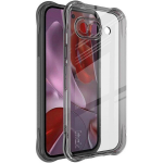 "Imak" tugevdatud turvalisus k&otilde;va silikoon (TPU) airbag &uuml;mbris - hall (Pixel 9a)