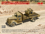 Liimitav mudel ICM 35408 G917T Truppenluftschutzwagen 1/35