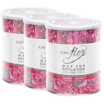 Vaha depilatsiooniks Italwax TIN LIPO WAX FLEX Raspberry, 800g x3