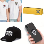 Kolju aplikatsioon, 1pc Black hat skull