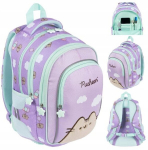 Pusheen 4 sektsiooniga seljakott, violetne
