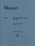 Mozart, Wolfgang Amadeus - Klaviersonate a-moll KV 310 (300d): Instrumentation: Piano solo, Mozart, Wolfgang Amadeus - Klaviersonate a-moll KV 310 (300d): Instrumentation: Piano solo