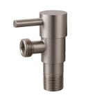 Nurkventiil keraamilise s&uuml;damikuga Balneo, modelis 1, roostevaba teras (inox), 1/2 x 3/8"