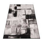 Vaip hall 220x160 cm BCF valge luksuslik moodne libisemiskindel elutuppa