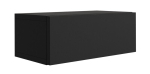 Magamistoa m&ouml;&ouml;bel, 3XE LIVING, riputatav &ouml;&ouml;kapp sahtliga &ndash; sile eesmine pind, must, 40 x 20 x 16 cm, 1 tk.
