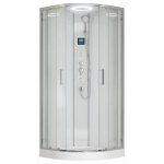 H&uuml;dromassaažiga du&scaron;inurk Kerra Orion, 90x90 cm