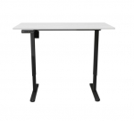Reguleeritava k&otilde;rgusega laud White Shark Light-Obsidian-1, must/valge