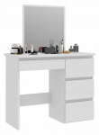 Kosmeetikalaud, Fluxar home, DR-1112, valge