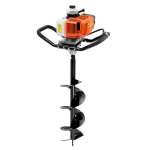 Bensiinist augukaevur 63CC 2400W koos 8" puuriga