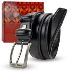 Nahast v&ouml;&ouml; meestele Antonio Basile, must