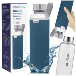 AquaFloow: 700 ml klaasist veepudel | neopreenist korpus | klaasist pudel
