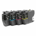Laserprinteri kassett Pack of 4 LC421VAL ink cartridges - BROTHER - Black, Cyan, Magenta and Yellow standard capacity of 200 pages - For DCP-J1050DW