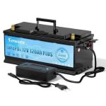 Liitiumraudaku Kepworth 12V 120AH LiFePO4 laadija ja Bluetooth Smartiga