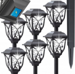 P&auml;ikeseenergial t&ouml;&ouml;tavad LED-aiatuled (6 tk) Happy People ANDY