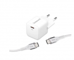 USB laadija - INTENSO - W30C - 30W - 3A - USB-C koos kaabliga kaasas