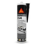 Sikaflex 554 must liim d&uuml;naamiliste koormuste jaoks, 300 ml