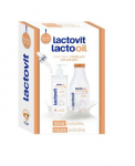 Lactovit Lactooil kehakreem 400 ml + du&scaron;igeel 500 ml kosmeetikakomplekt