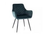 2-toolide komplekt Signal Meble Fig Velvet, sinine
