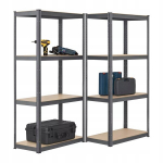 2x Metallist hoiuriiul 160x80x40cm 640kg hall