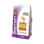 Gemon medium puppy noortele kutsikatele kana ja riisiga, 3 kg