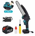 Happy people andy miniatuurne akusaag + 2 laetavat akut ja tarvikud, "8", &otilde;lipaagiga